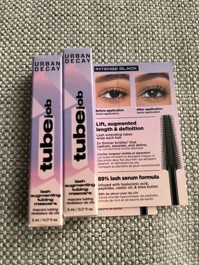 2/10$Urban Decay TubeJob Lash Augmenting Tubing Mascara - Intense Black